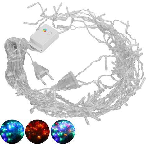 Guirlande lumineuse LED décorative pour extérieur, cour, balcon, prise UE 220V, guirlande de fête étanche, ambiance chaleureuse, 1 pièce. (1/5)