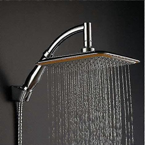 Online Store - Pommeau de douche carré pivotant à 360° de 23 cm (1/4)
