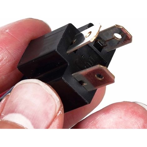 Lot de 2 connecteurs d'extension mâles H4 avec faisceau de câbles et adaptateur robuste (1/5)