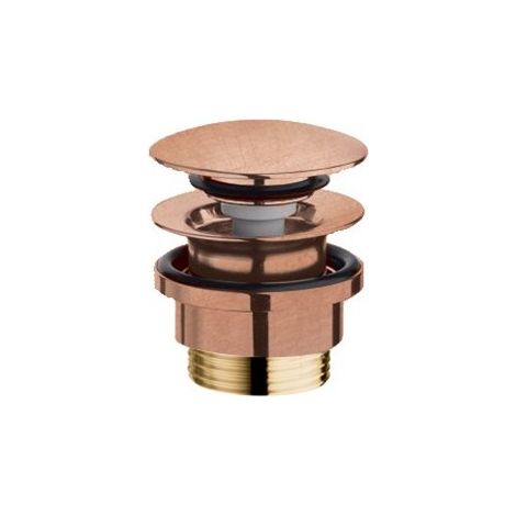 Bonde Lavabo Up&Down Laiton Or Rose Brosse 5-55 Mm - CRISTINA ONDYNA UD42534P (1/2)
