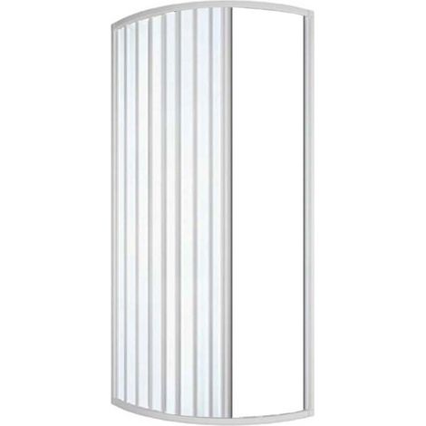 BOX DOCCIA CIRCOLARE A SOFFIETTO MOD. ILARIA LUX Misura: cm 73-75 Apertura Laterale R38 (1/3)