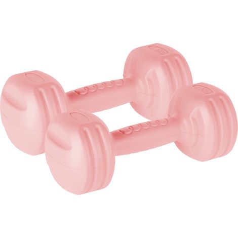 Mancuernas bituminosas, juego de 2 mancuernas de 1,5 kg para ejercicios rebeldes. (1/4)