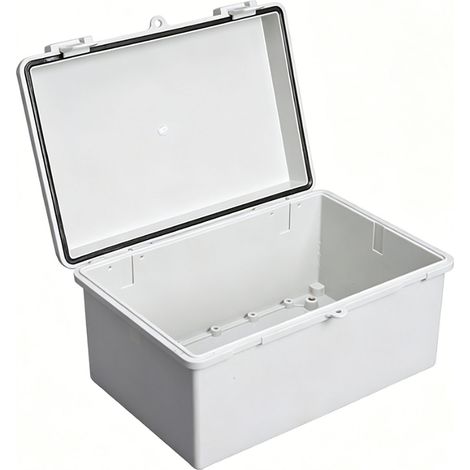 Boîte de jonction en plastique IP66 boîtier électrique étanche boîtier de distribution d'énergie pour câblage d'éclairage extérieur 150x100x70mm / 5.9x3.9x2.8in (1/5)