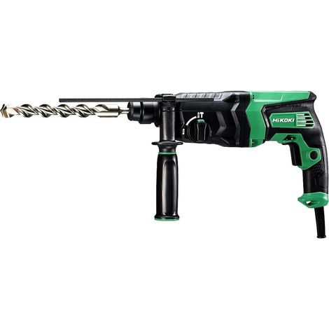 SDS+ Bohrhammer – 26 mm, 830 W, 2,9 J – 2 Betriebsmodi, inklusive SDS-Adapterfutter und Transportkoffer HIKOKI