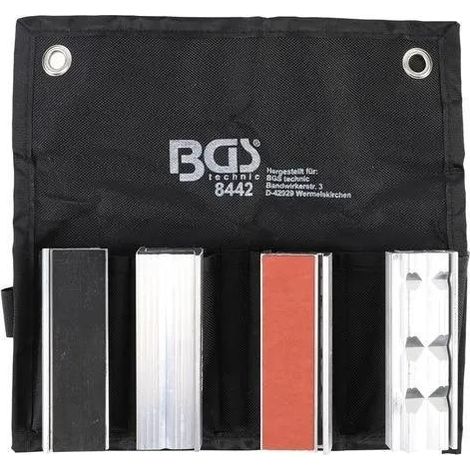 Juego mordazas protección bgs aluminio 100 mm 8 piezas