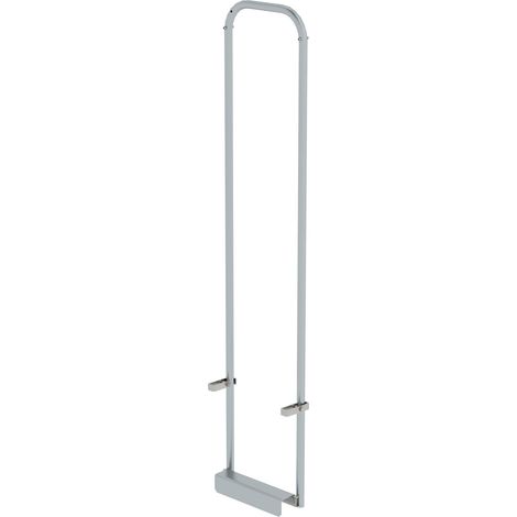 MUNK Einstiegshilfe aus Stahl verzinkt doppelholmig für Leiterbreite 340mm