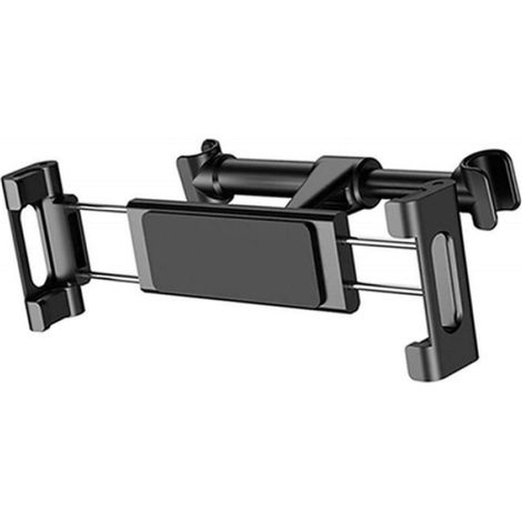 Support de Tablette - Téléscopique - Rotation 360° - Pour Voiture - Universel - Noir (1/4)