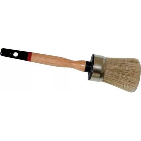 brocha 50 mm redonda con virola master tops 90 natural ebertools