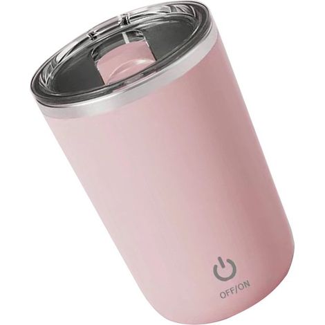 Dailygoods Rührbecher 400 ml Automatische Rührfunktion Edelstahl Innenseite Abwaschbar Langlebig Modernes Design Mixbecher (1/5)