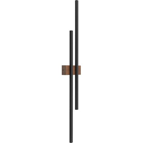 Applique murale LED 36W clignotante en bois noir 6628 TK Lighting (1/5)