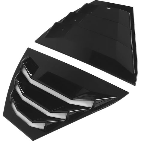 Ensemble de remplacement en 2 pièces pour les persiennes d'aération et les pare-soleil des vitres latérales arrière de la Nissan Sylphy (modèles 2020-2021). (1/5)