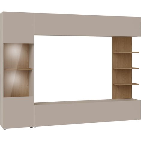 Conjunto de salón Comfivo 210, Cachemira + Roble (1/4)