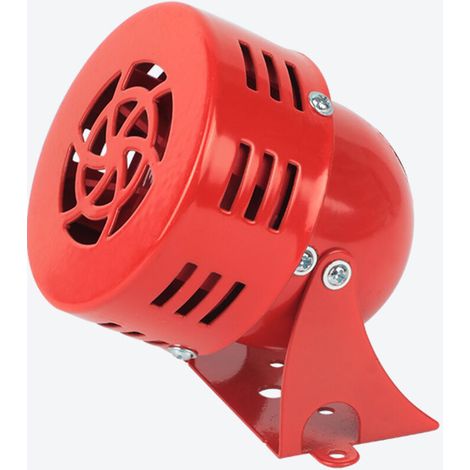 SABIR Mini sirène filaire 220V 110Db alarme de moteur en métal son industriel protection électrique contre le vol pour le kit de système de sécurité de Garage de magasin de bureau à domicile (1/5)