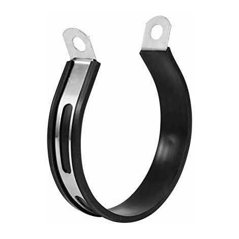Support de Tuyau Silencieux Universel pour Moto Demi Cercle Clip d'échappement Fixer Le Support-Silencieux Moto (1/5)