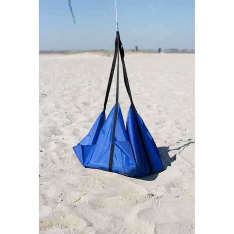 HQ HIGH QUALITY DESIGN SAC D'ANCRAGE POUR CERF-VOLANT (SABLE) - INVENTO - TAILLE L -BLEU 127016