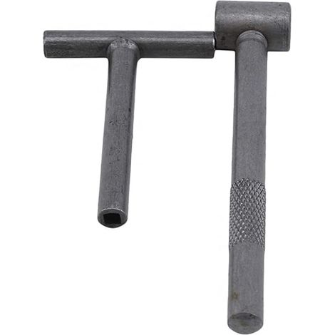 Clé de réparation pour valve de moteur de moto et scooter Clé à molette carrée à trou hexagonal (1/4)