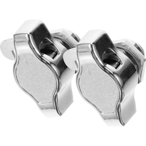2 pièces Serrure sans Clé pour Armoire Verrouillage Robuste de Porte Sécurité Tiroir et Placard Installation Facile Alliage de Zinc Adaptée pour Casiers et Boîtes Aux Lettres (1/5)