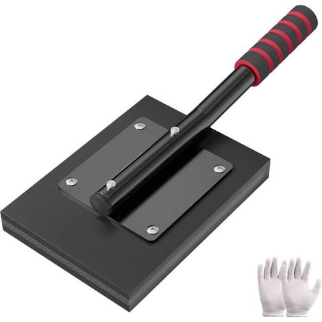 Malets En Caoutchouc Professionnel Léger Hammer Pour L'installation Du Carrelé Silencieuse Ou Outil De Marrin Avec Une Poignée Ergonomique Maillets En Caoutchouc Lourd La Construction (1/4)
