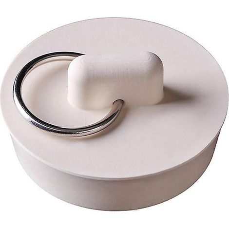 Set mit 4 Gummistopfen für Küchen-, Bad- und Waschküchenabflüsse – auslaufsichere Stopfen für Badewanne und Bodenablauf – 31–34 mm (1/4)