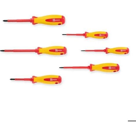 Hanger 132090 6er Set isolierte Schraubendreher für Elektriker