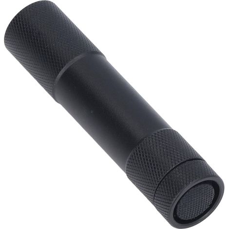 Lampe torche UV 365 nm à piles, mini lampe UV portable à économie d'énergie avec miroir noir pour l'identification de la mousse de chat (1/5)