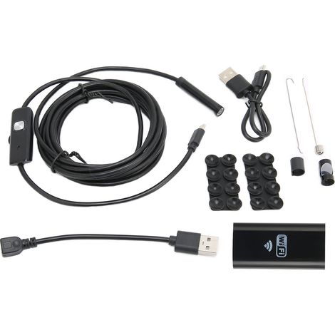 IP67 wasserdichte, kabellose Inspektionskamera, 720p HD WiFi-Endoskop mit 8 LEDs für iOS (1/5)