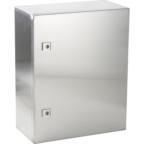 TRU COMPONENTS TC-SS504020 Quadro elettrico 400 x 500 x 200 Acciaio inox Grigio luminescente 1 pz.