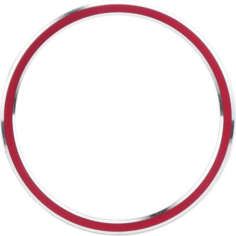 Garniture de bague intérieure d'allumage, pièces de rechange décoratives pour Mercedes-Benz Classe ABCE CLA CLS GLC GLE (rouge) (1/5)