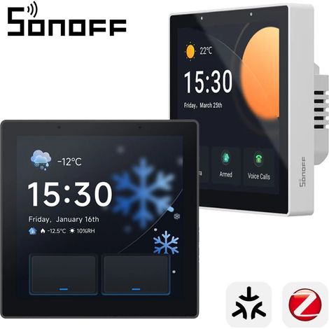 Sonoff NSPanel Pro Gen2 Pannello di Controllo Smart con Doppio Relè Tipo 86  Nero
