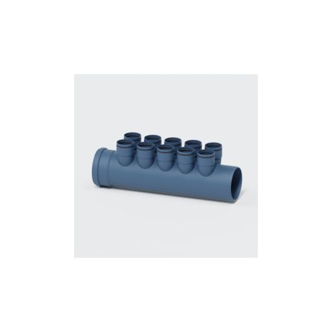 Poloplast POLO-KWL Lüftungsverteiler 03045 DN 160mm 10x75mm kompakt 03045