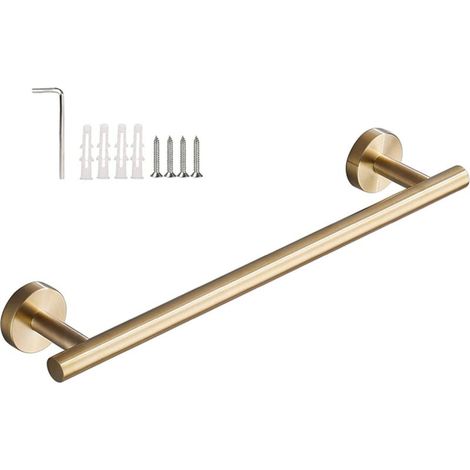 Porte-Serviettes Mural - Acier Inoxydable 304 - 40 Cm - Salle De Bain Cuisine Buanderie - 1 Pièce (1/5)