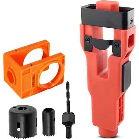 de mortaisage pour loquet de porte kit d installation pour (1/5)