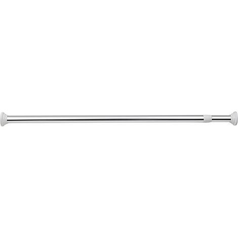 tringle ressort ESOM 25 mm 1300-2500mm, ajustable jusqu'a 200mm, blanc