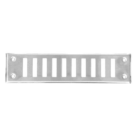 GRILLE ALU POLI 160X40