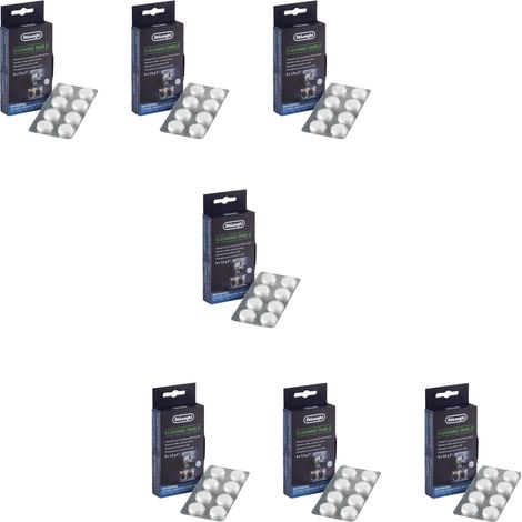Ersatzteil - Lot de 7 tablettes de nettoyage - - DELONGHI