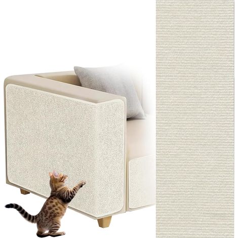 1 Tapis à gratter,Auto-adhésif,Découpable,Non-tissé et polyester,40x100cm,Pour meubles et murs