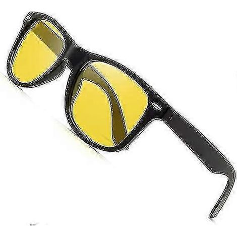 Lunettes de conduite de nuit anti-éblouissement pour hommes et femmes - lunettes de soleil polarisées à verres jaunes pour la pêche (1/5)