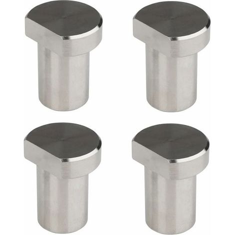 4 pièces Serrage de Table à Bois 20 mm, Arrêt en alliage d'aluminium banc de travail pour chien pince pour chien, T Track travail (1/4)