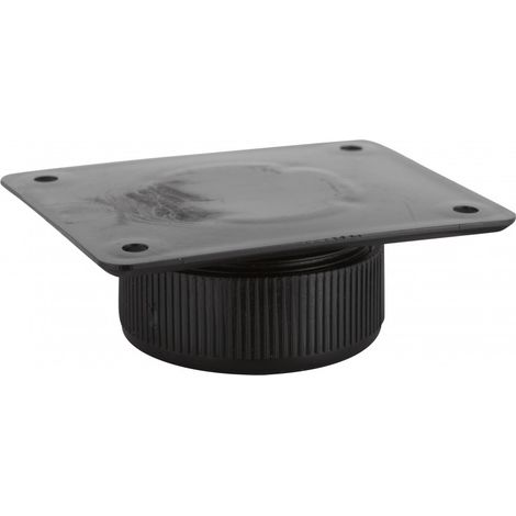 Sistema di regolazione dell'altezza in plastica avvitabile, Diam.65 x H.25 mm x L.80 mm HETTICH