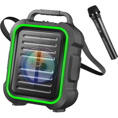 Altoparlante wireless con microfono lostech potenza 15 watt