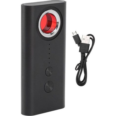 Détecteur de caméra haute sensibilité, portable, détecteur de signal sans fil pour maison, bureau, ou voyages. (1/4)