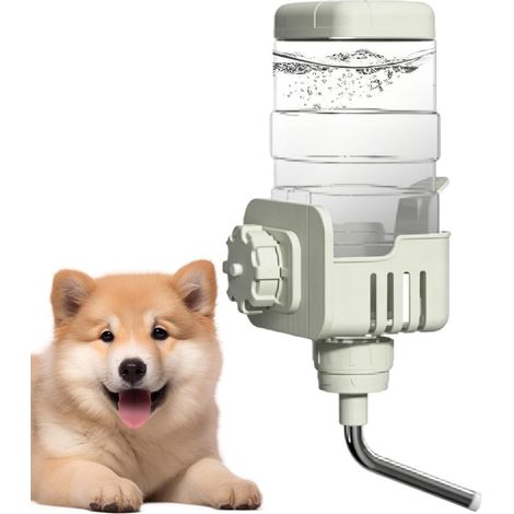 Bouteille d'eau pour animaux de compagnie - Distributeur d'eau pour furet - 750 ml - Abreuvoir pour petits animaux - Récipient d'hydratation avec nourriture à gravité - Design avec buses anti-fuite (1/5)