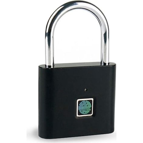 Serrure de porte intelligente Tuya Smart empreinte digitale cadenas sécurité à domicile Anti-vol étanche Bluetooth télécommande batterie alimentation USB sans clé serrure de porte ( Color : 10 Finger (1/5)