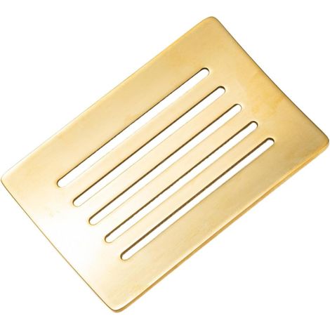 Steel Soap Dish with Drain for Bathroom and Shower Soap