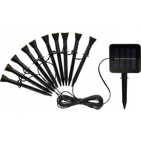 10er Pack Mini Solarstrahler STICKY 6m