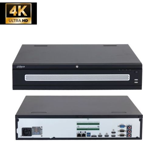 Dahua NVR PRO Registratore IP 32 canali fino 32MP WizMind - NVR608H-32-XI (8K) S