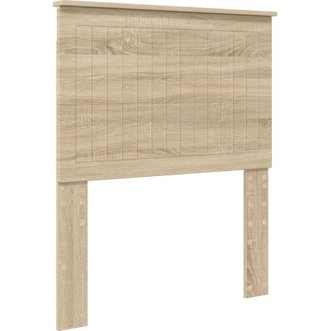 Tête de Lit Armoire de Tête de Lit - Chêne Sonoma 80 cm Bois d'ingénierie fr22187 (1/5)