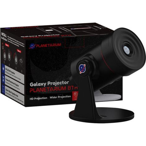 Projecteur de galaxie et de ciel étoilé, projecteur de galaxie pour chambre à coucher, nébuleuse avec rotation à 360°, avec boutons de réglage et minuterie, . (1/5)