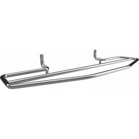 Porte-serviettes double RAWELL pour radiateur 60x6,9x21,5 cm en acier (1/3)