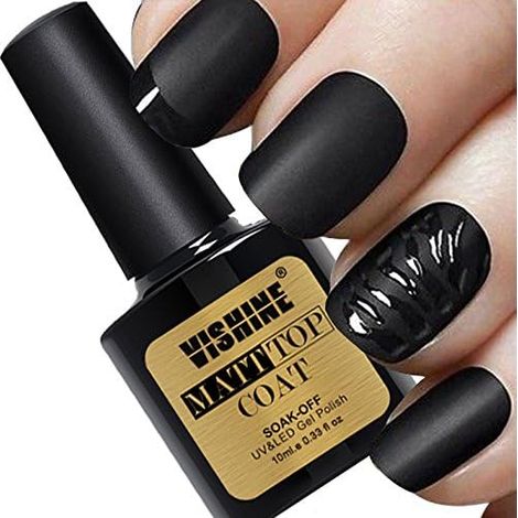 Vishine Matt Top Coat UV LED Vernis Gel Soak Off Semi Permanent 10ml (1/5)